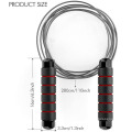 2021 New Design Steel Wire Speed Weighted Skipping Jump Rope